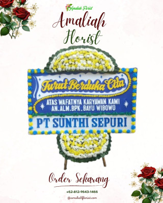 Papan Bunga Duka di Tului